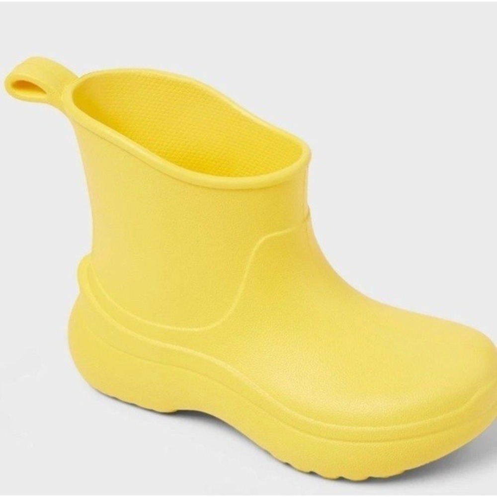 Toddler Eli Rain Boots Yellow - Cat & Jack - SIZE 12